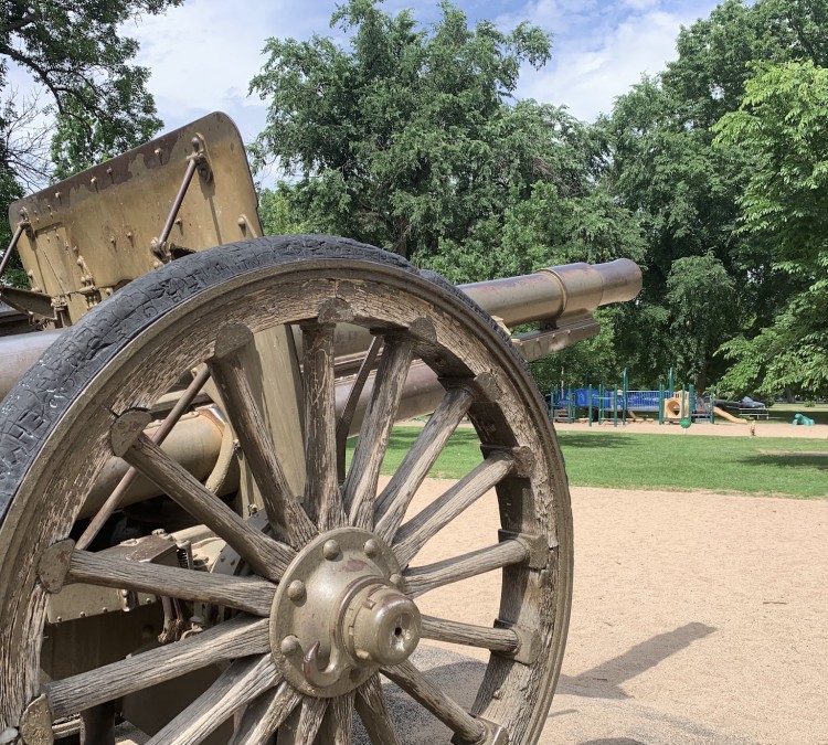Cannon In City Park Playground, Fort Collins (Fort&nbspCollins,&nbspCO)